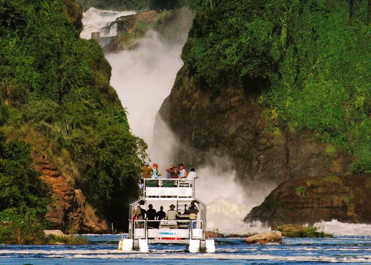 Murchison Falls on the Nile River, Uganda